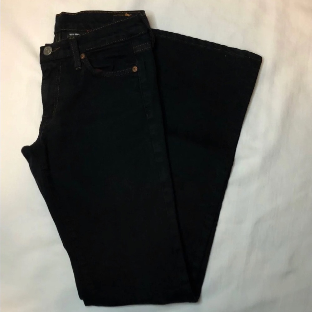 Red Engine Dark Blue Jeans